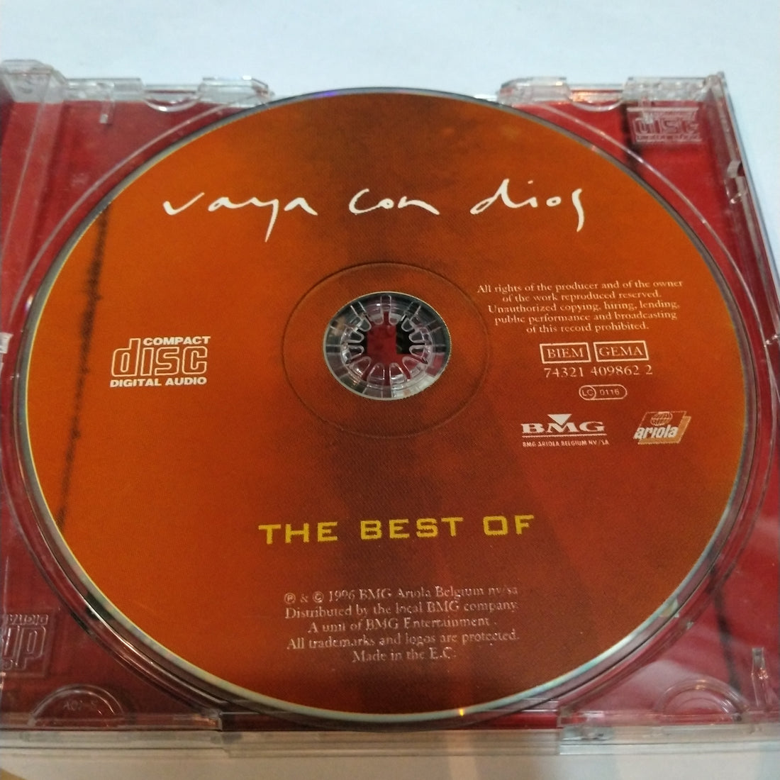 ซีดี Vaya Con Dios - The Best Of (CD) (VG+)