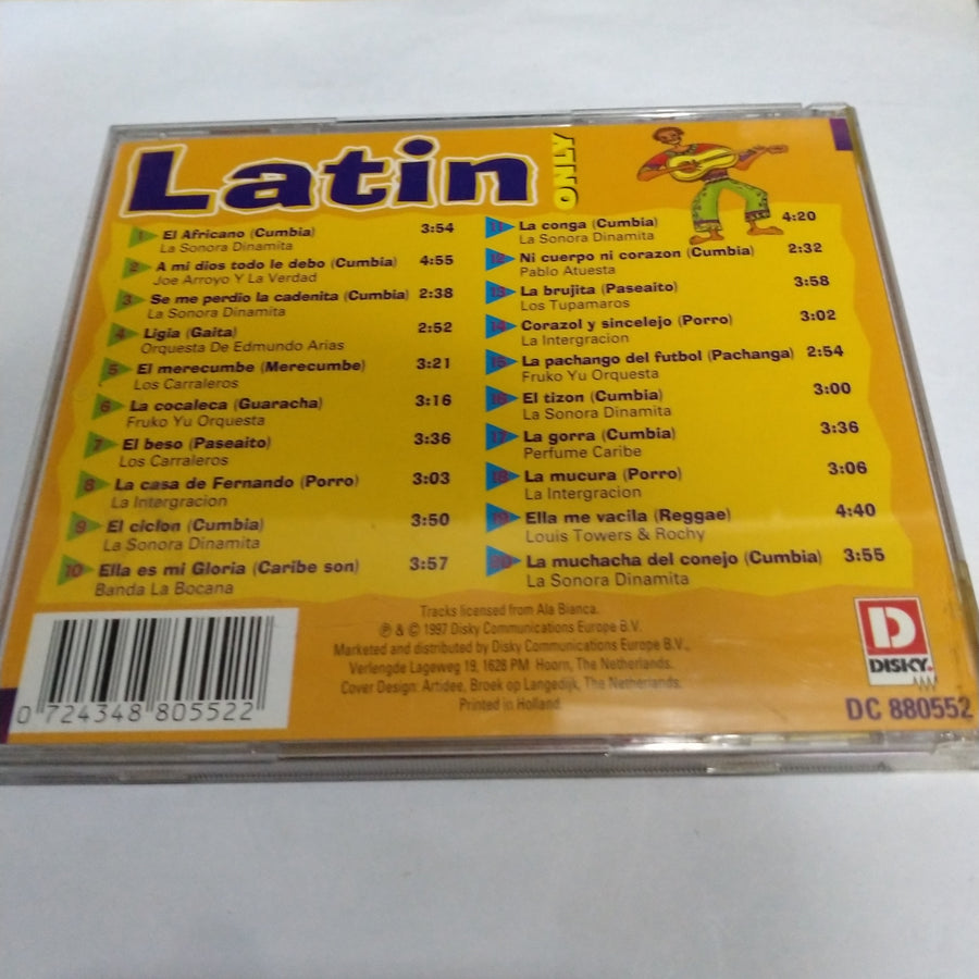 ซีดี Various - Latin Only (CD) (VG)