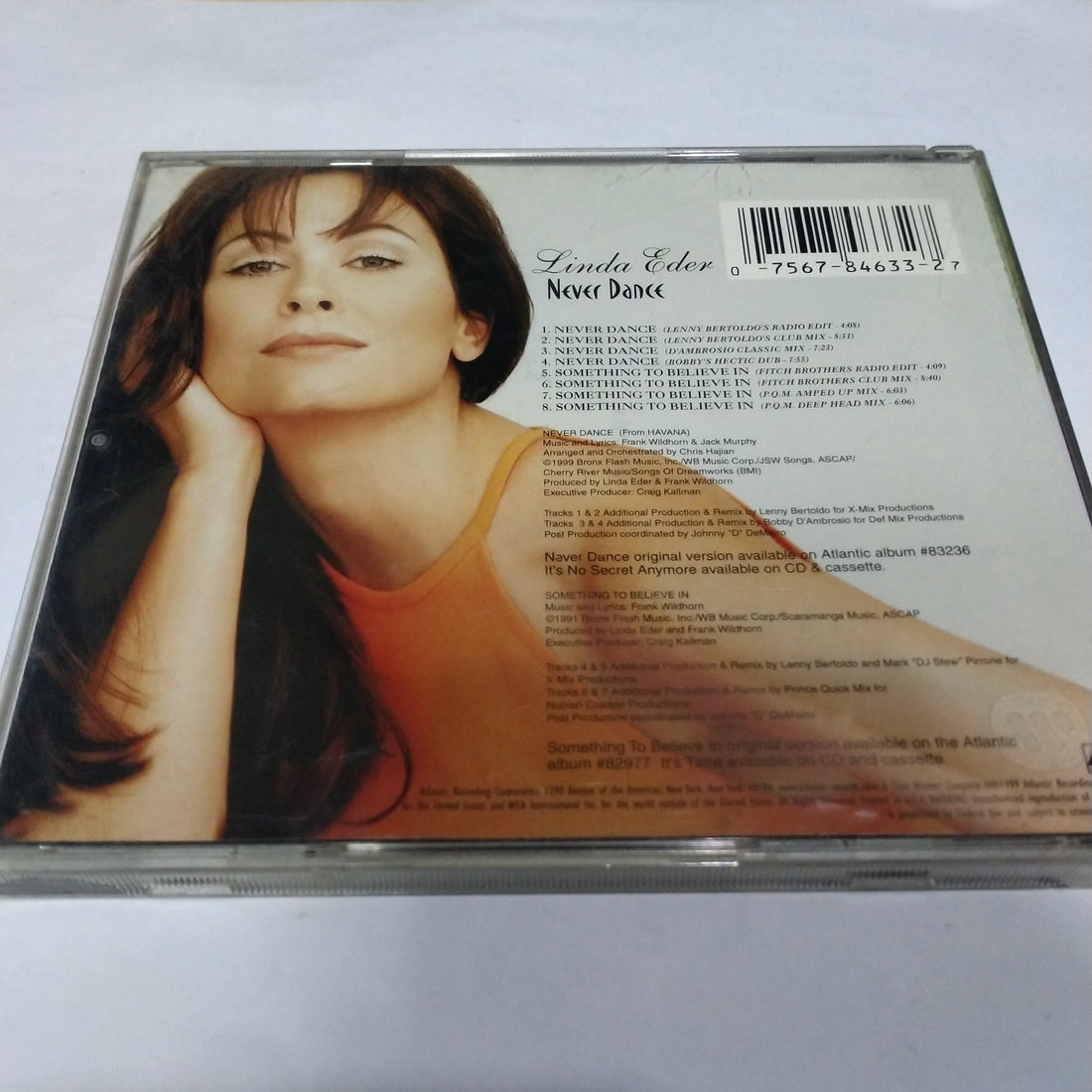 ซีดี Linda Eder - Never Dance CD VG