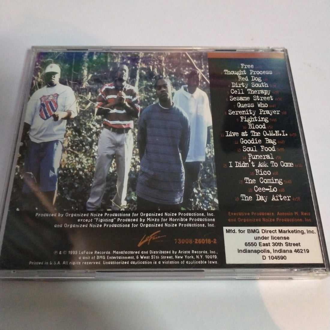 ซีดี Goodie Mob - Soul Food (CD) (VG+)