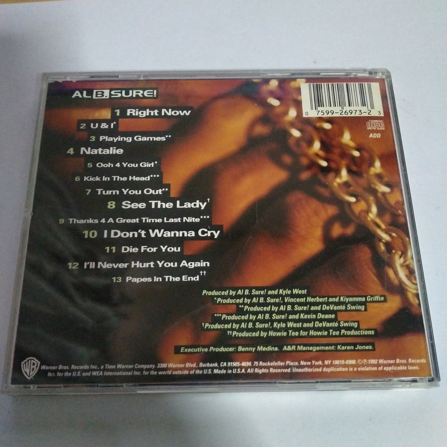 Al B. Sure! - Sexy Versus (CD) (VG+)