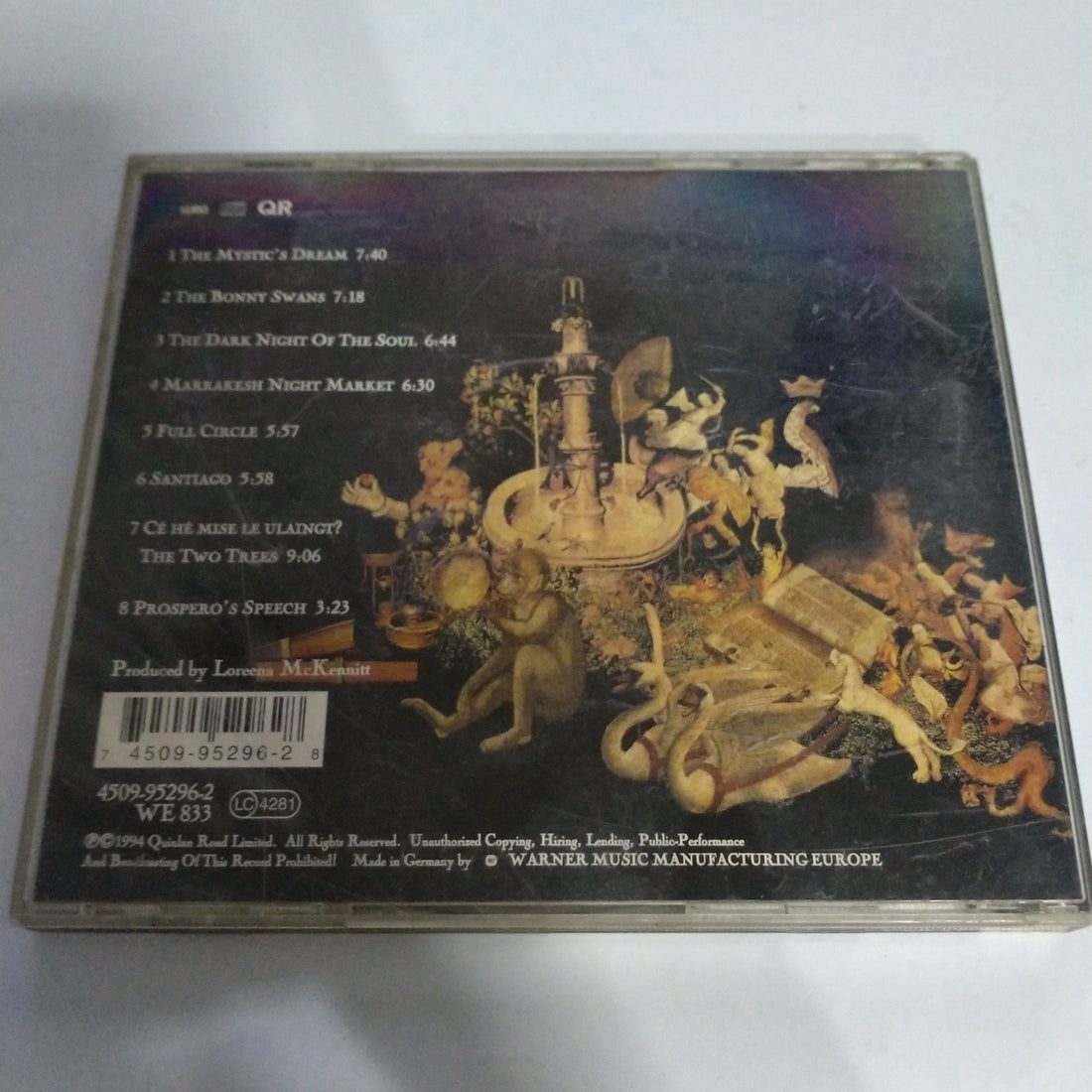 ซีดี Loreena McKennitt - The Mask And Mirror CD G+