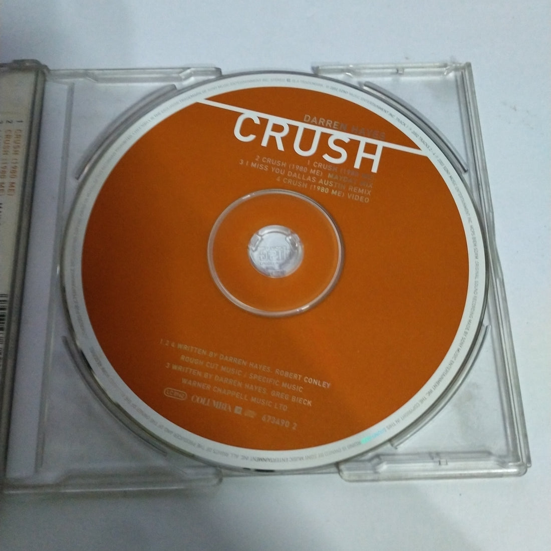 Darren Hayes - Crush (1980 Me) (CD) (G+)