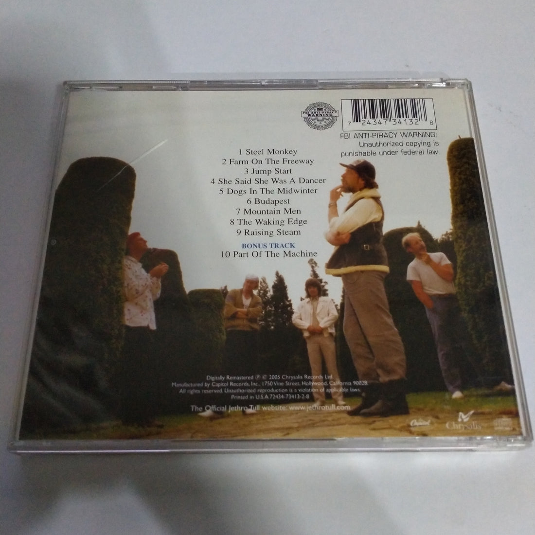 ซีดี Jethro Tull - Crest Of A Knave (CD) (G+)