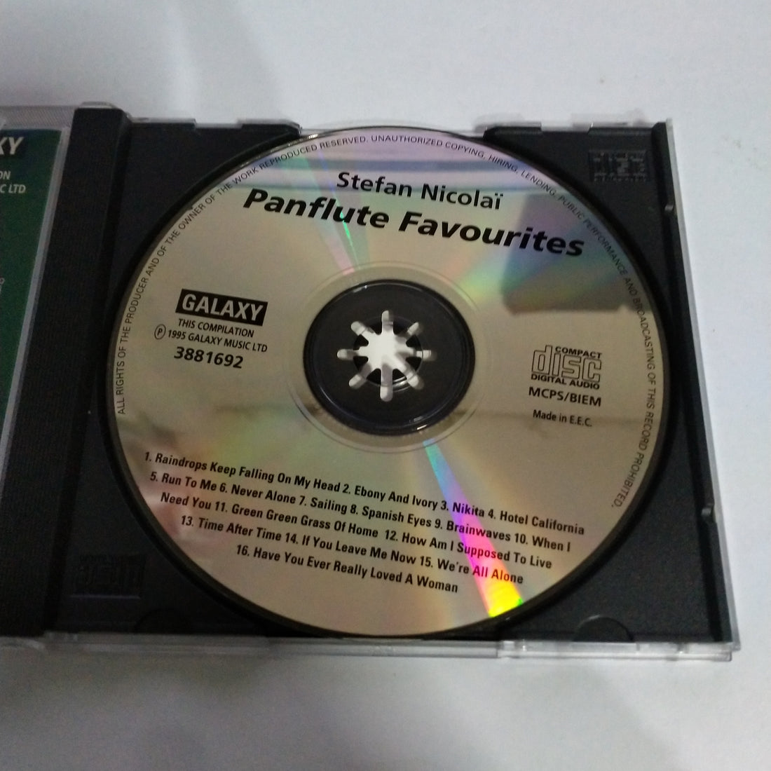 ซีดี Stefan Nicolai  - Panflute Favourites (CD) (VG+)