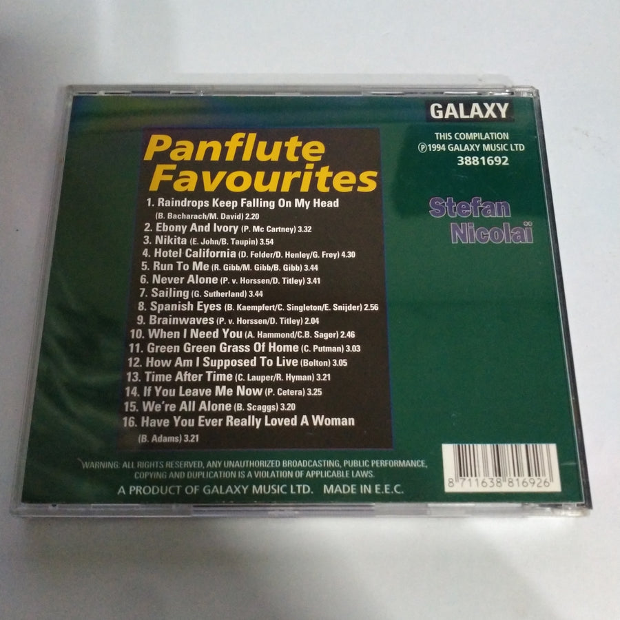 ซีดี Stefan Nicolai  - Panflute Favourites (CD) (VG+)