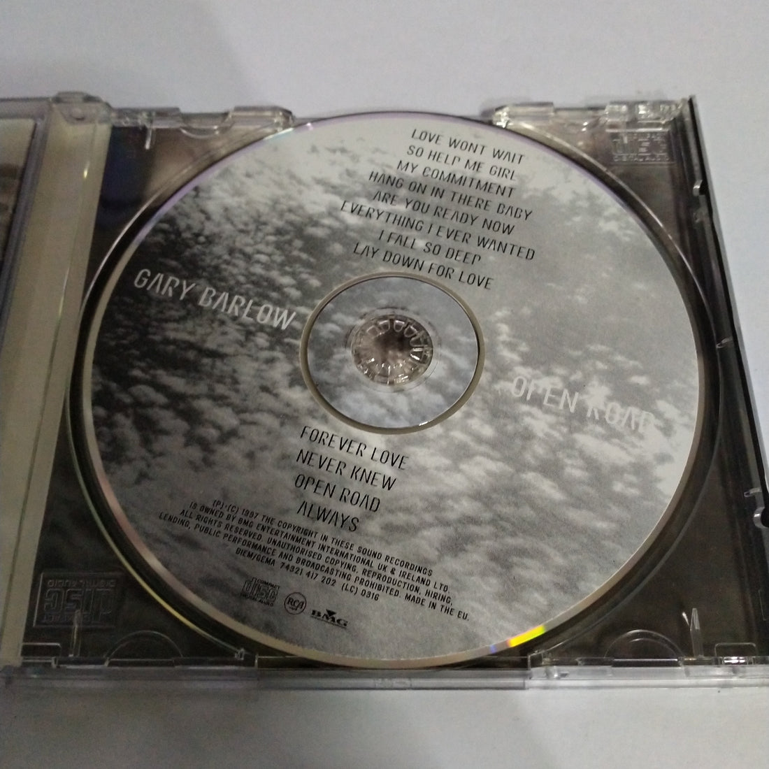 ซีดี Gary Barlow - Open Road (CD) (VG+)