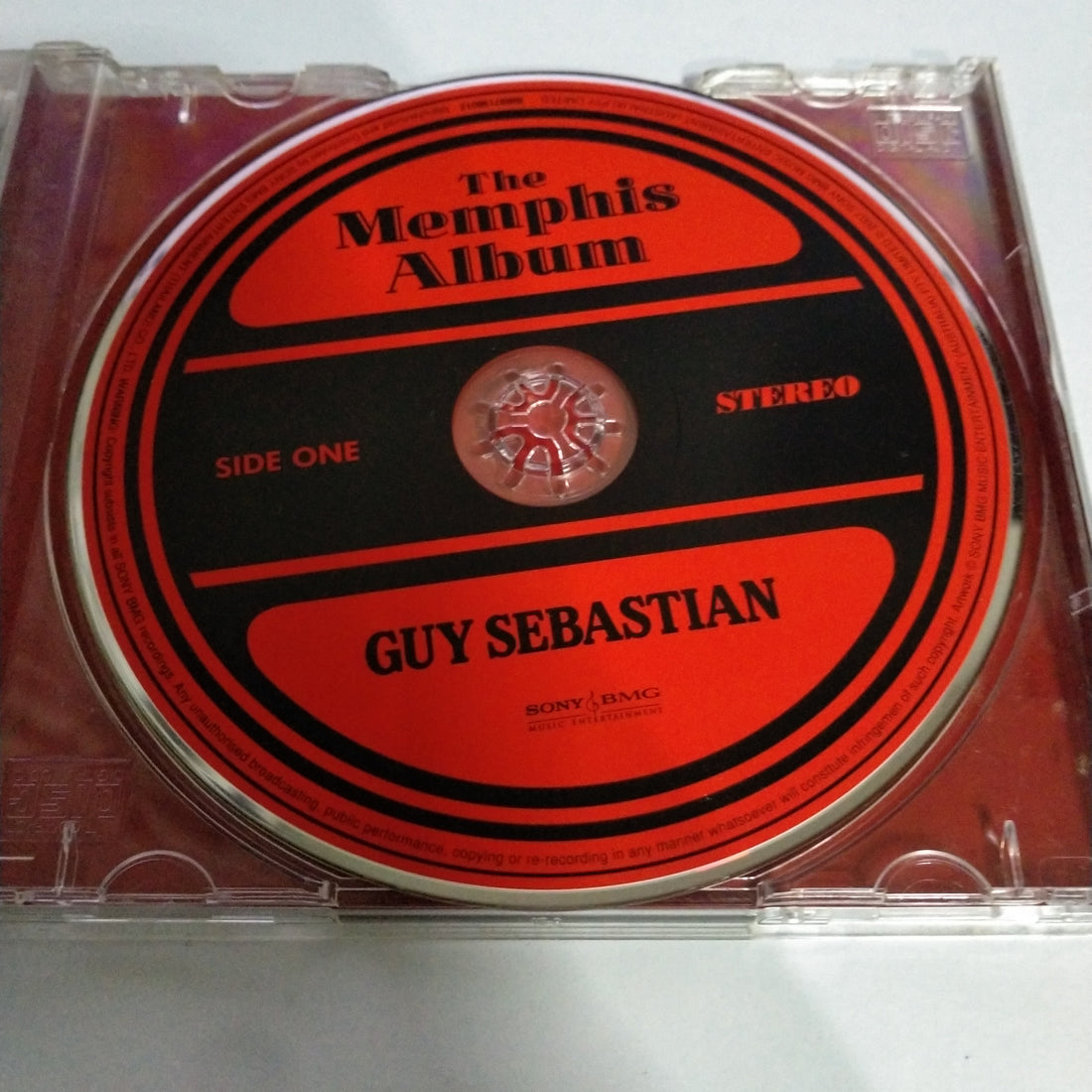 ซีดี Guy Sebastian - The Memphis Album CD VG+