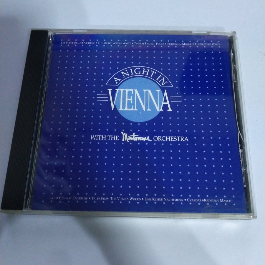 ซีดี Mantovani And His Orchestra - A Night In Vienna With The Mantovani Orchestra (CD) (VG+)