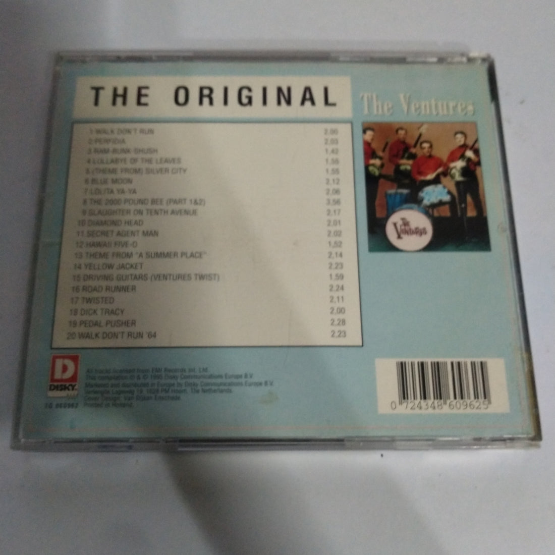 ซีดี The Ventures - The Original (CD) (G+)