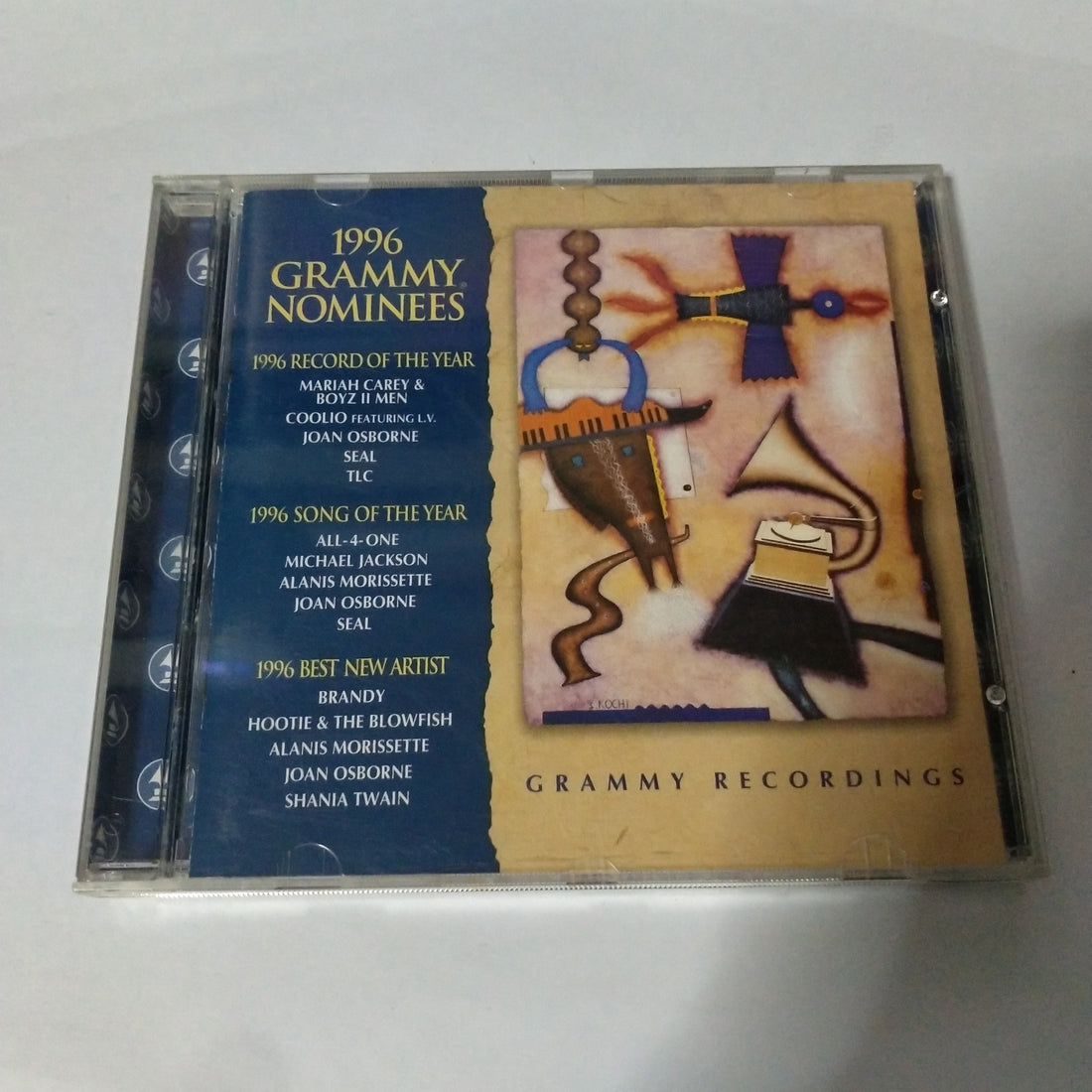 ซีดี Various - 1996 Grammy Nominees (CD) (VG)