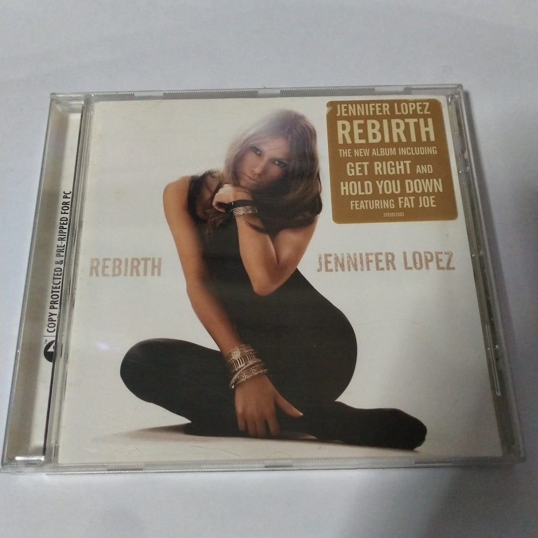 ซีดี Jennifer Lopez - Rebirth (CD) (VG+)