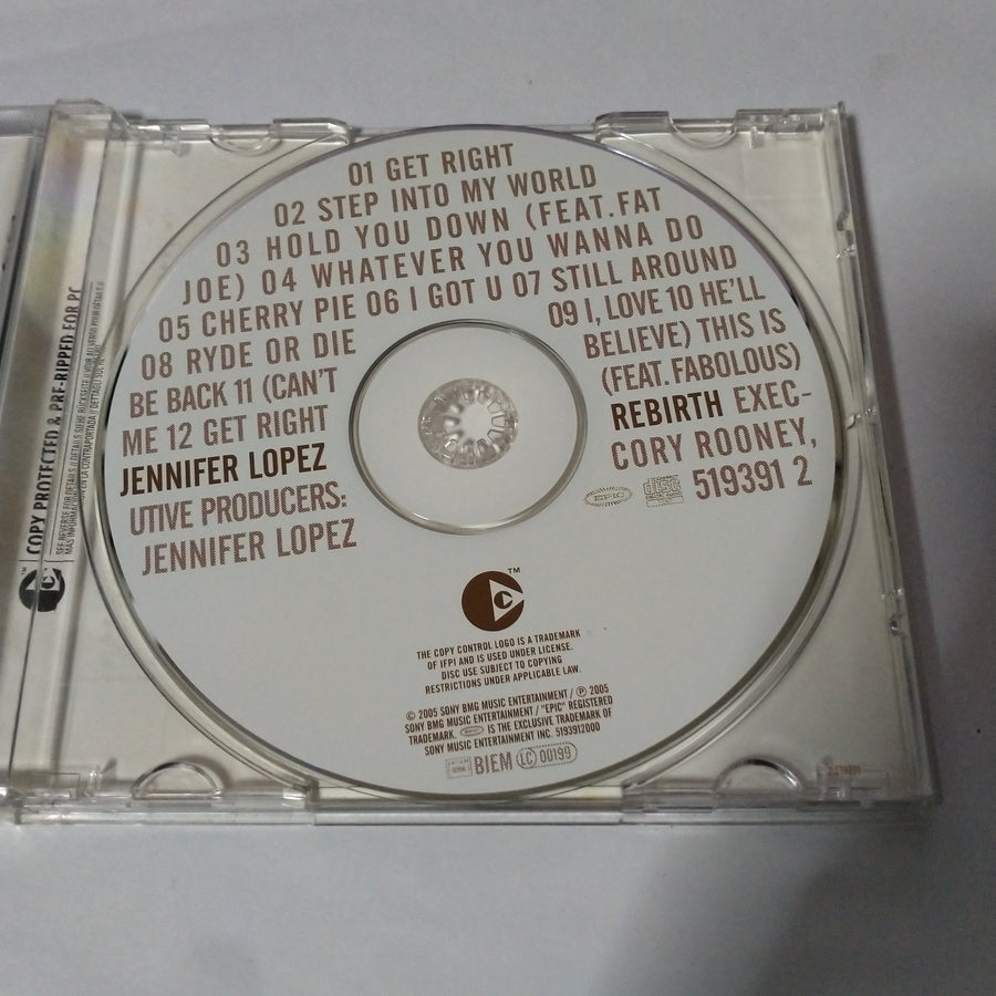 ซีดี Jennifer Lopez - Rebirth CD VG+