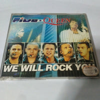 ซีดี Five + Queen - We Will Rock You (CD) (VG+)