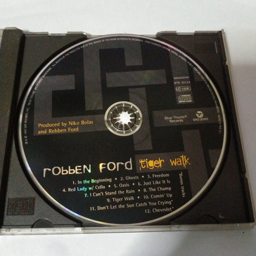 ซีดี Robben Ford - Tiger Walk (CD) (G+)