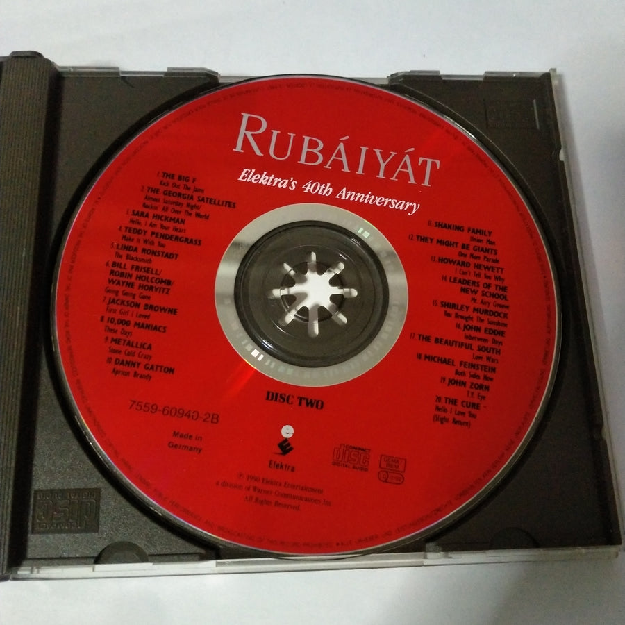 ซีดี Various - Rubáiyát Elektra's 40th Anniversary CD VG+