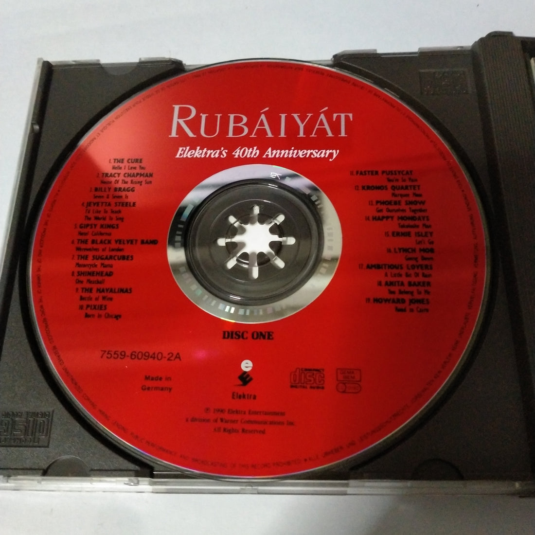 ซีดี Various - Rubáiyát (Elektra's 40th Anniversary) (CD) (VG+)