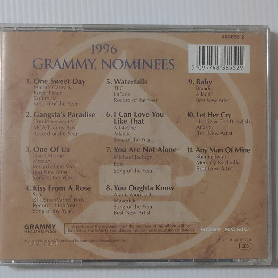 ซีดี Various - 1996 Grammy Nominees (CD) (VG)