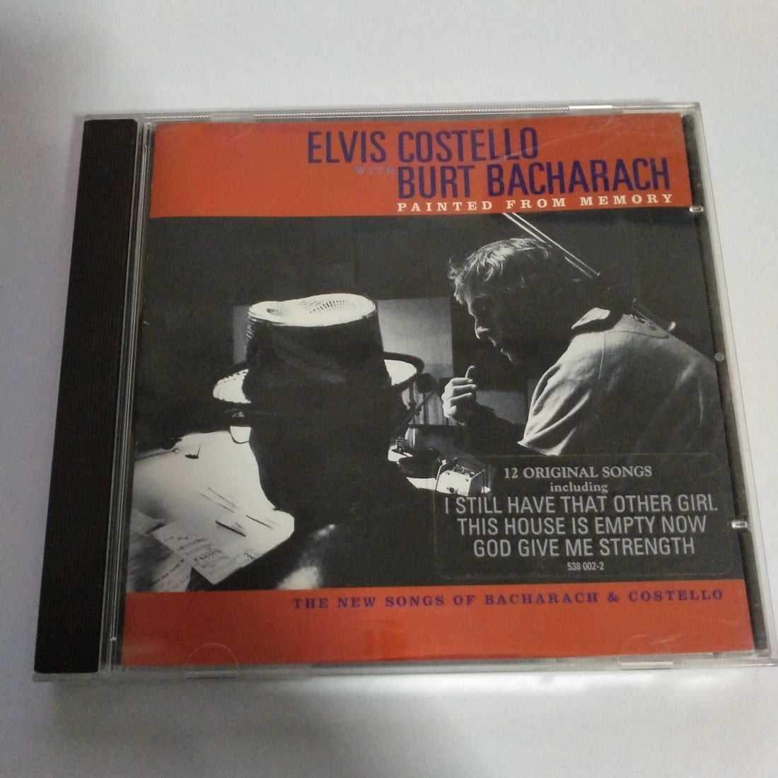 ซีดี Elvis Costello With Burt Bacharach - Painted From Memory (CD) (VG+)