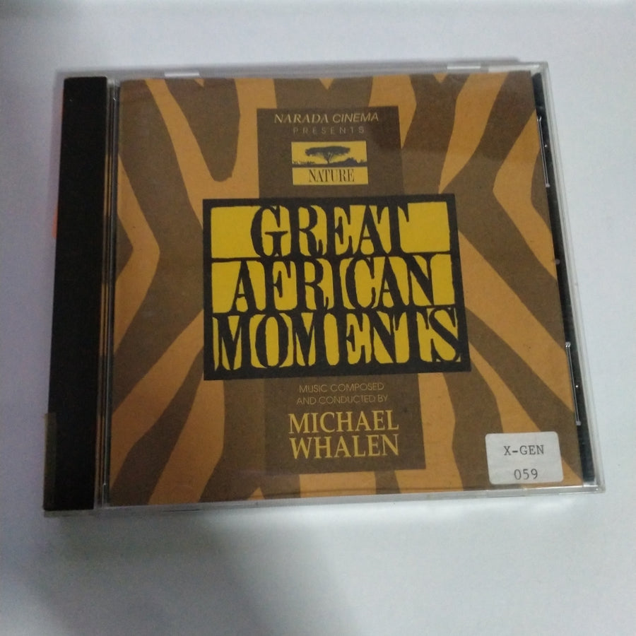 ซีดี Michael Whalen - Great African Moments (Original Soundtrack) (CD) (VG+)