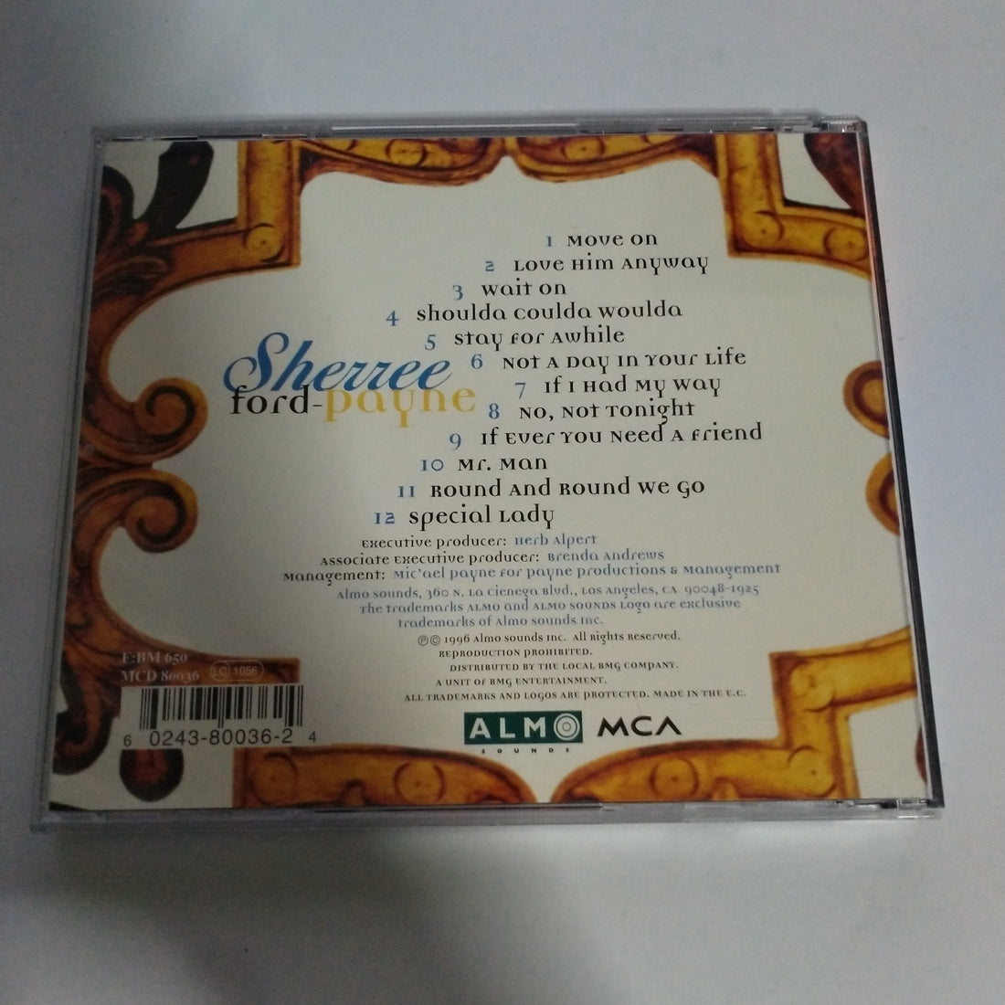 ซีดี Sherree Ford-Payne - Sherree Ford-Payne (CD) (VG+)