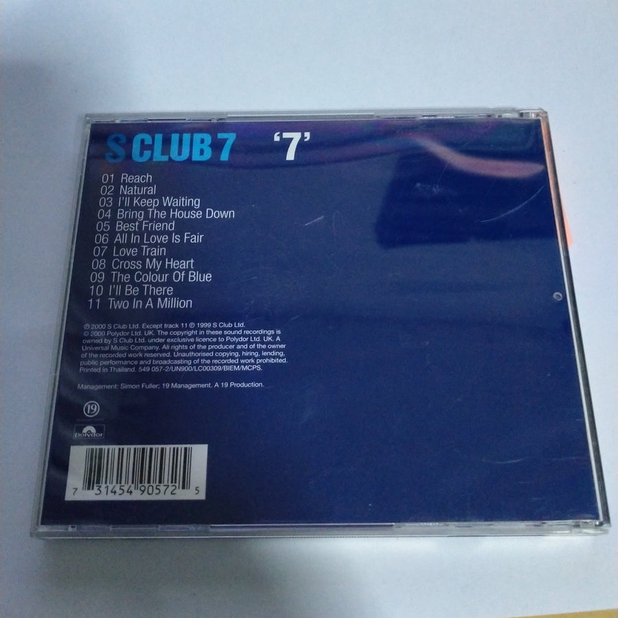 ซีดี S Club 7 - '7' (CD) (VG+)