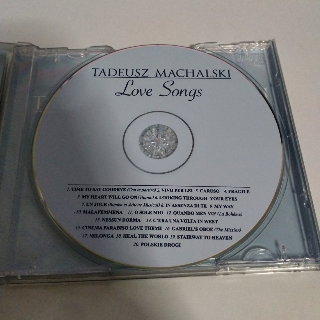 ซีดี Tadeusz Machalski - Love Songs (CD) (VG+)