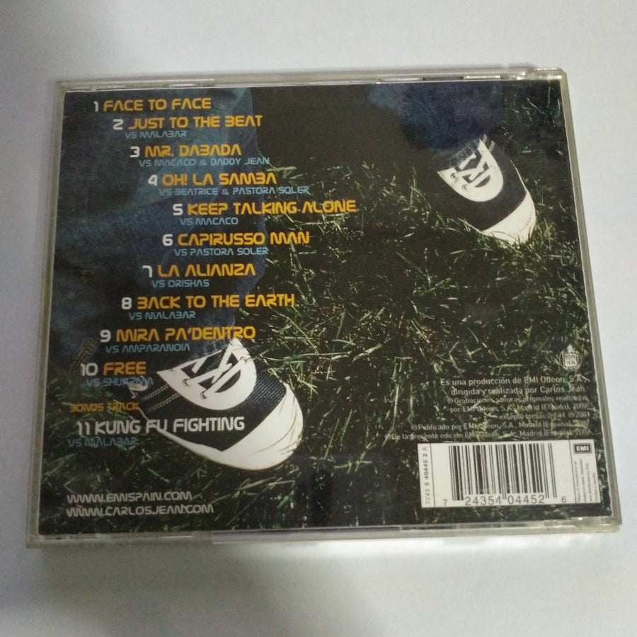 ซีดี Carlos Jean - Back To The Earth (CD) (VG)