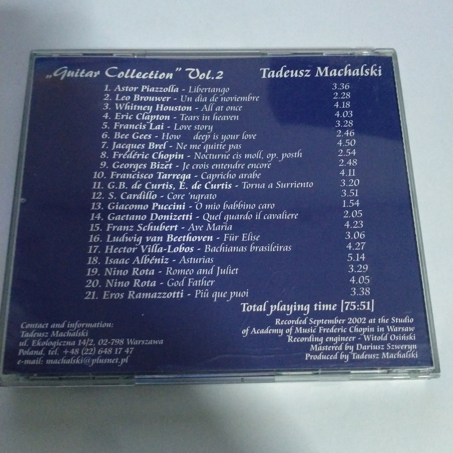 ซีดี Tadeusz Machalski - Guitar Collection Vol.2 (CD) (VG+)