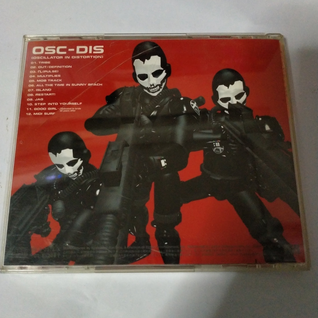 ซีดี The Mad Capsule Markets - OSC-DIS Oscillator In Distortion CD G