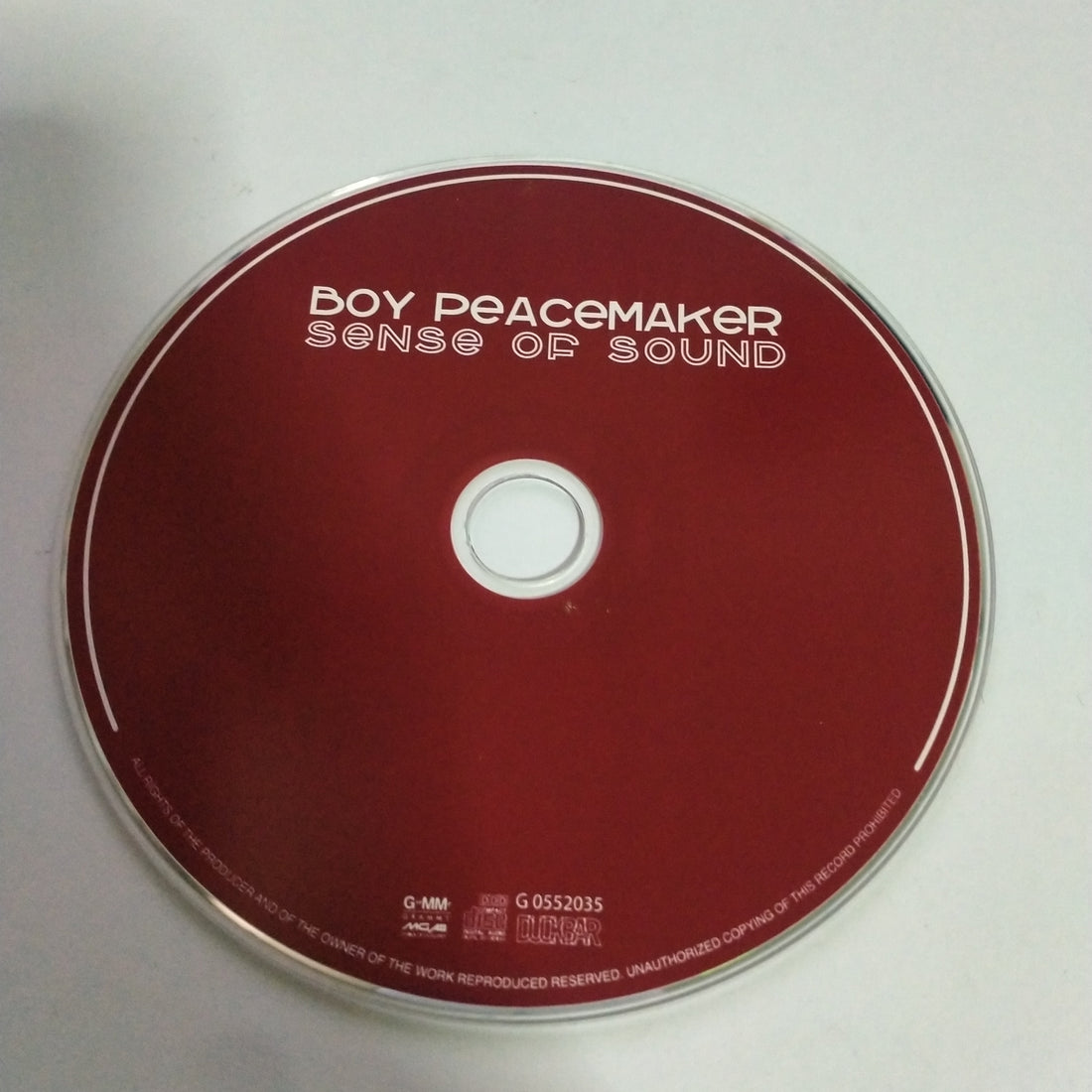 ซีดี บอย Peacemaker - Boy Peacemaker Sense of Sound (CD) (VG)