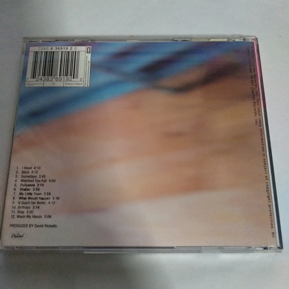 ซีดี Meredith Brooks - Blurring The Edges CD VG+