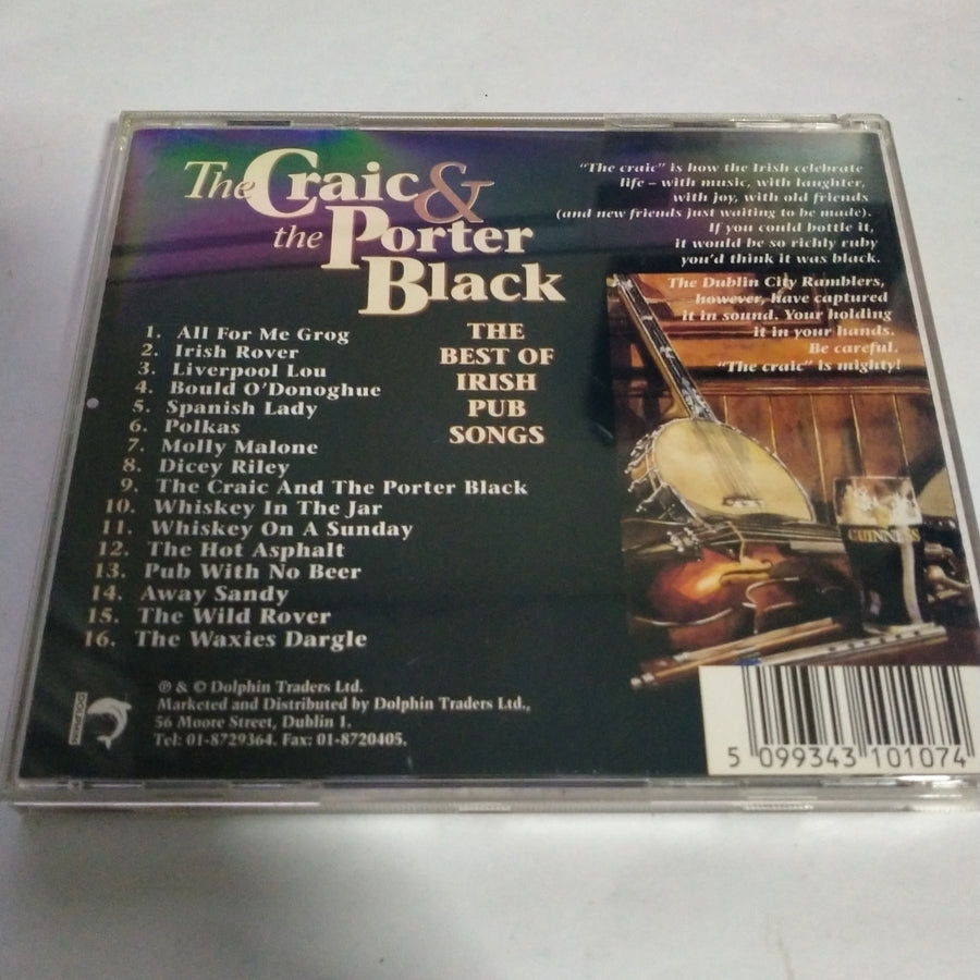 ซีดี Dublin City Ramblers - The Craic & The Porter Black CD VG+