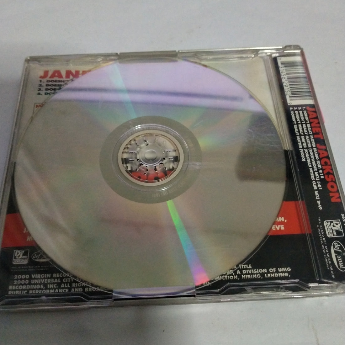 Janet Jackson - Doesn't Really Matter (CD) (VG)