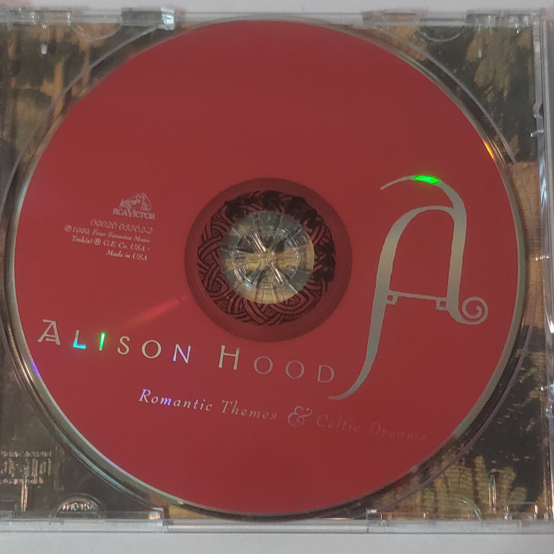 ซีดี Alison Hood - Romantic Themes & Celtic Dreams CD VG+