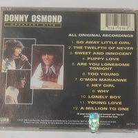 ซีดี Donny Osmond - Greatest Hits (CD) (G+)