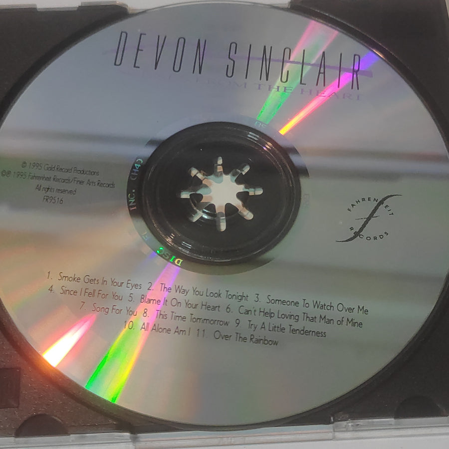 ซีดี Devon Sinclair - Scenes From The Heart (CD) (VG)