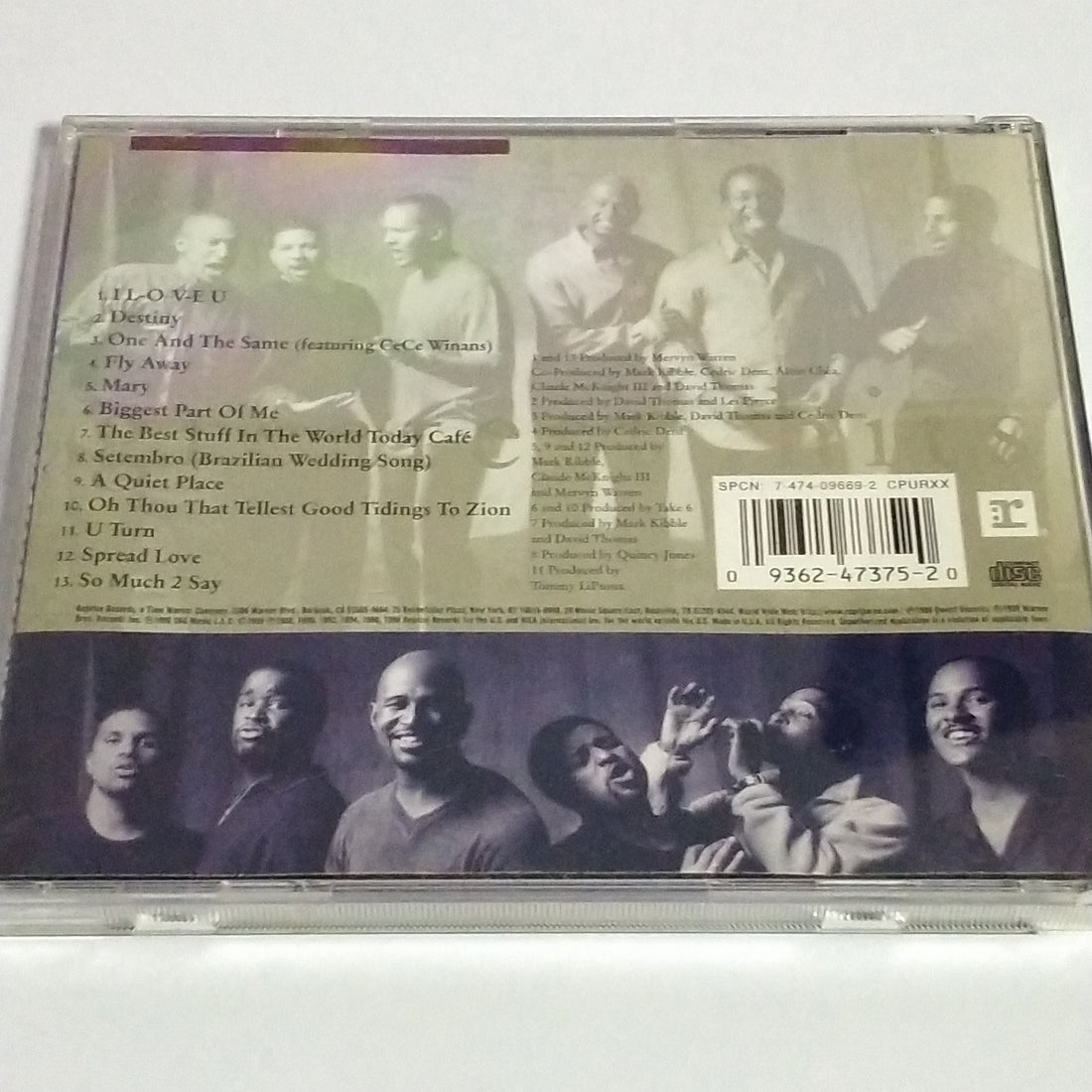 ซีดี Take 6 - Greatest Hits (CD) (VG+)