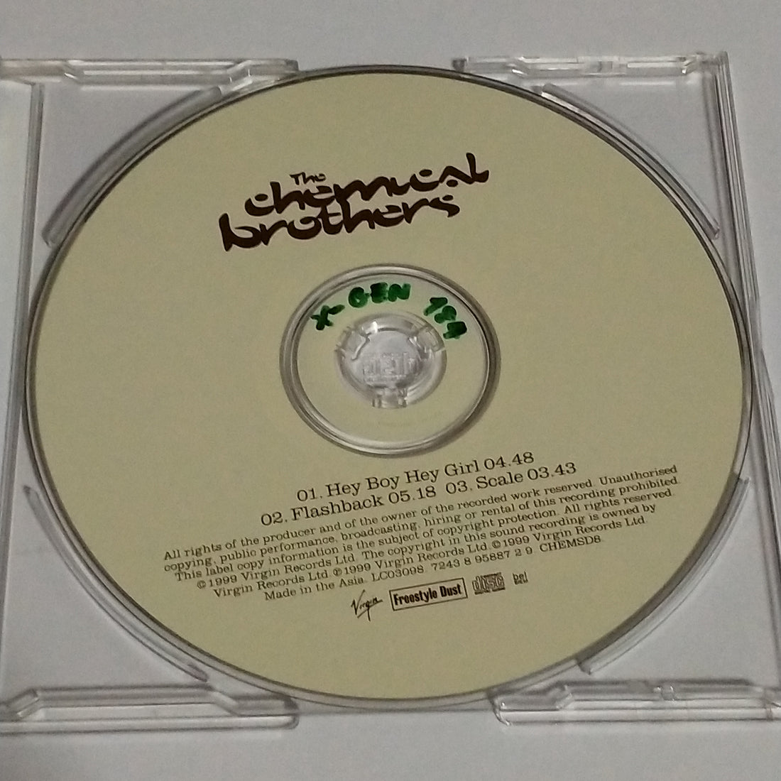 ซีดี The Chemical Brothers - Hey Boy Hey Girl CD VG+