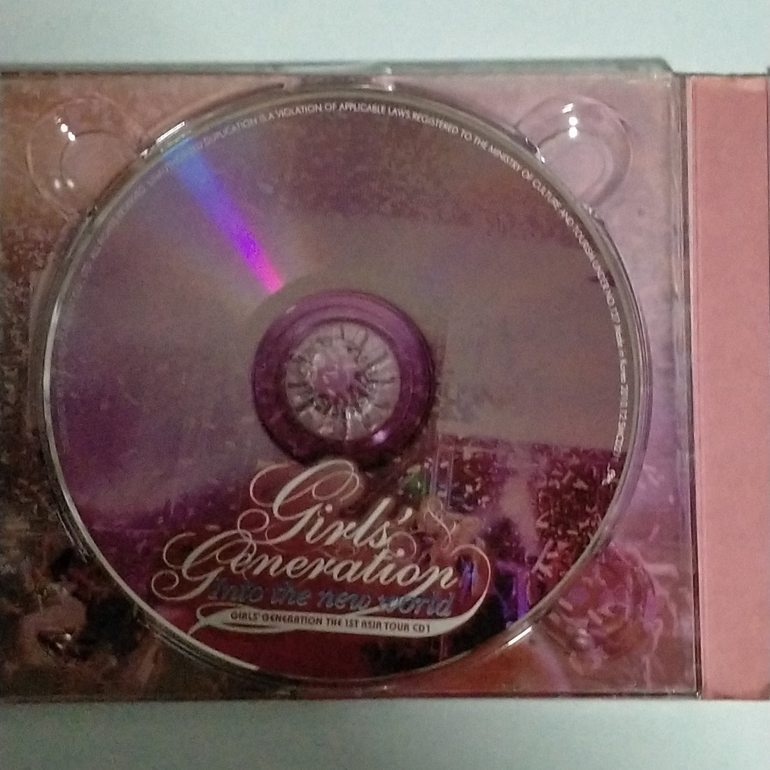 ซีดี 소녀시대 - Into The New World: The 1st Asia Tour (CD) (VG+)