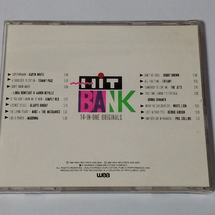 Various - Hit Bank 14-In-One Originals (CD) (VG)