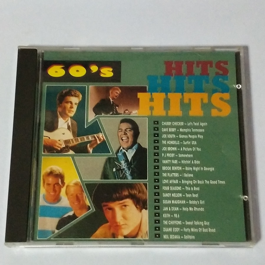 ซีดี Various - 60's Hits Hits Hits (CD) (VG)