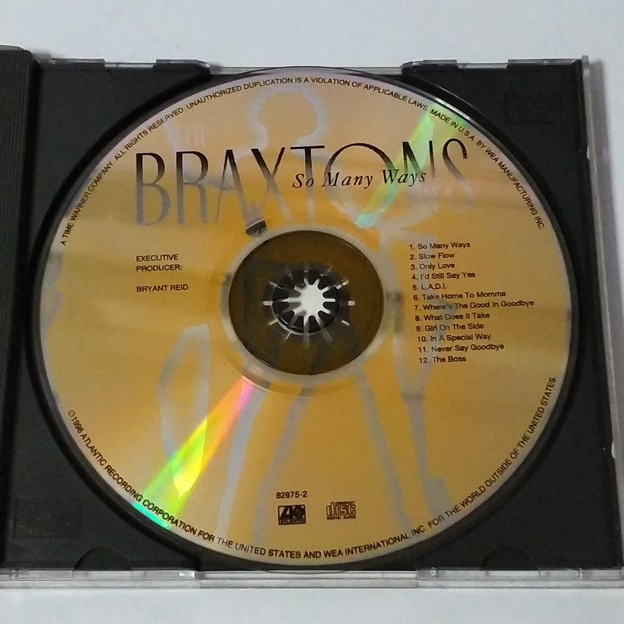 ซีดี The Braxtons - So Many Ways (CD) (VG+)