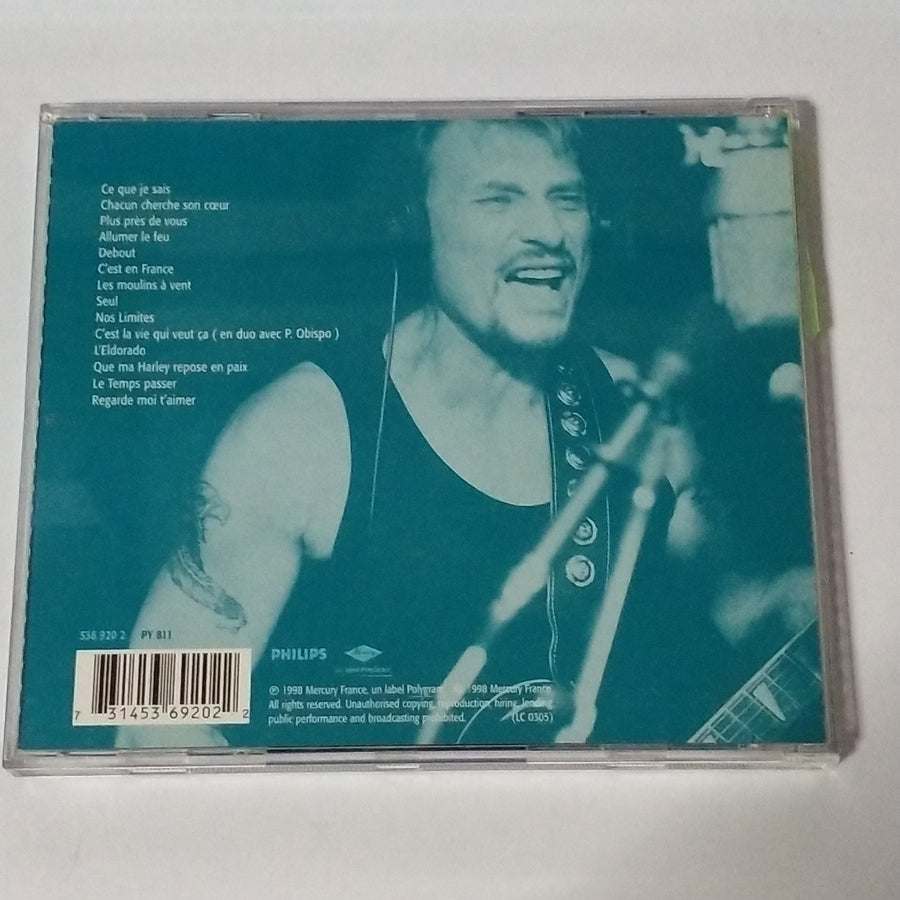 ซีดี Johnny Hallyday - Ce Que Je Sais CD VG+