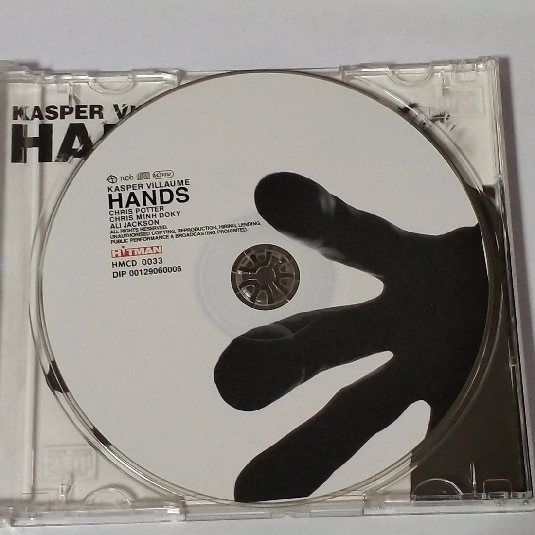 ซีดี Kasper Villaume - Hands (CD) (NM or M-)