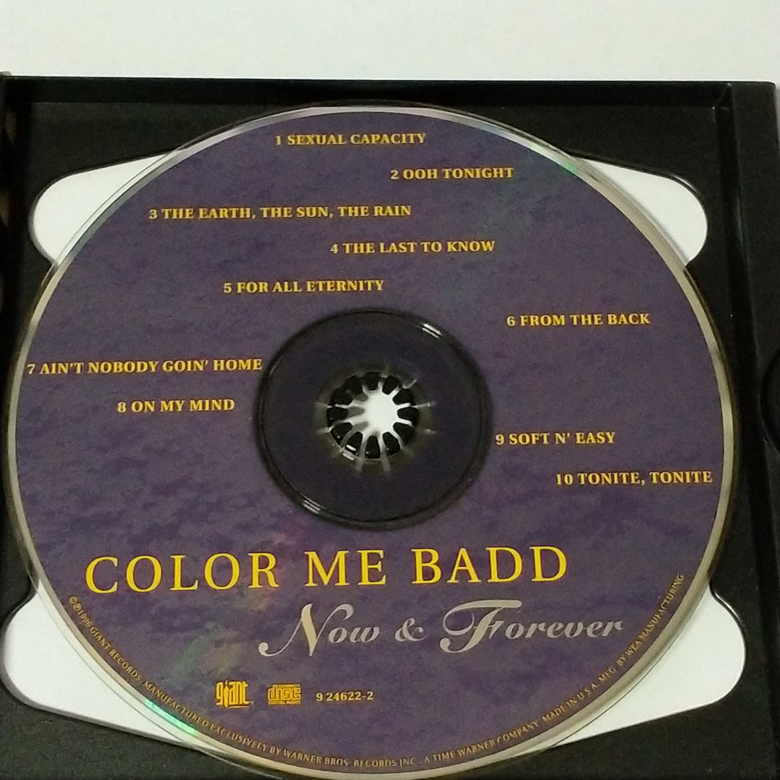 ซีดี Color Me Badd - The Earth, The Sun, The Rain (CD) (VG)