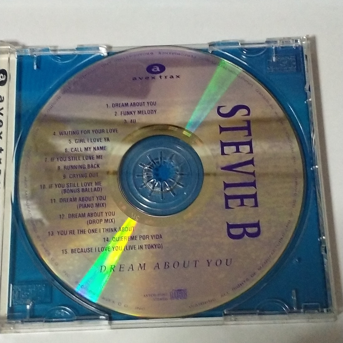 ซีดี Stevie B - Dream About You CD G