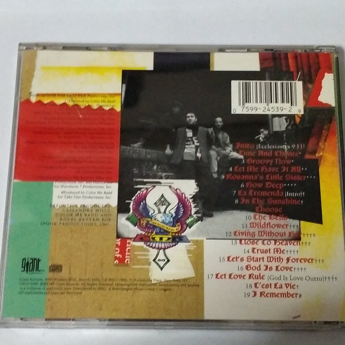 ซีดี Color Me Badd - Time And Chance (CD) (VG+)