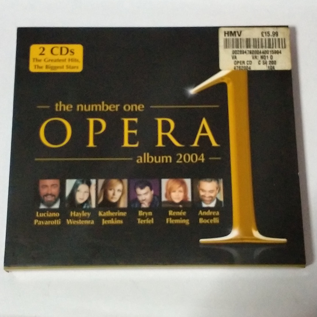 ซีดี Various - The Number One Opera Album 2004 (CD) (VG+)