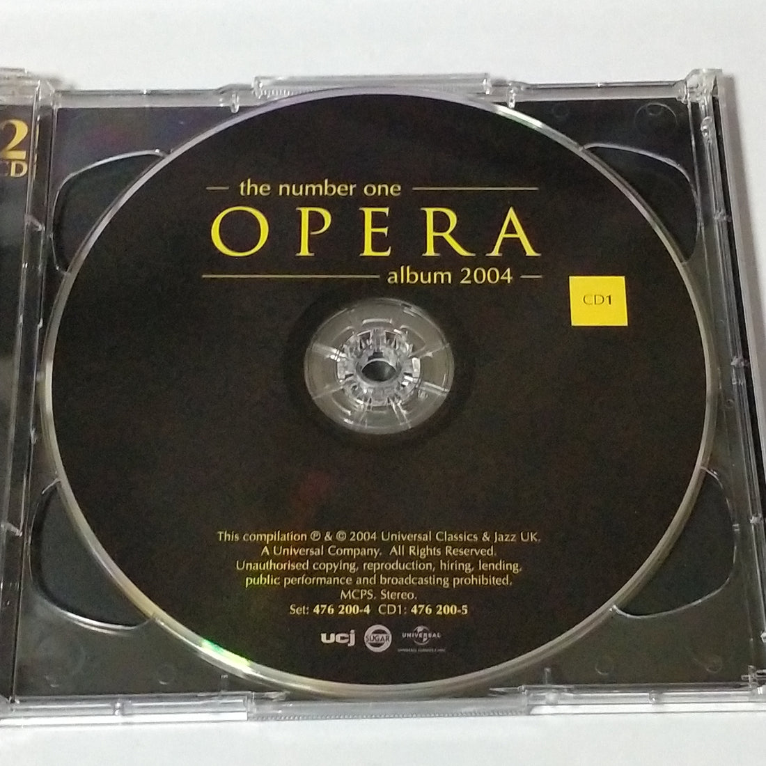 ซีดี Various - The Number One Opera Album 2004 (CD) (VG+)